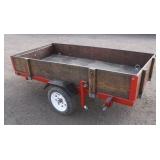 2012 Flatbed Utility Trailer