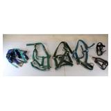 (5) Misc Halters & Straps