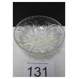 Vintage Stars & Cameo/Medallion Clear Bowl