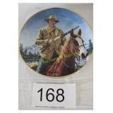 Franklin Mint "John Wayne - Tall Country" Plate