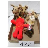 Group of Stuffed Toy/Animals