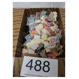 Huge Box Lot of Cancelled Stamps