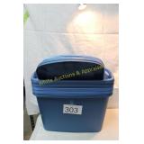 5 Sterlite Storage Containers w/Lids