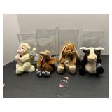 Coca-Cola International Plush Bean Bag Animals