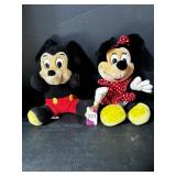 Mickey Mouse & Minnie Mouse Plush