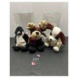 Coca-Cola International Plush Bean Bag Animals