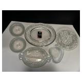 Relish Trays & Glassware