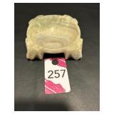 Carved Quartz Marble Square Ashtry 4" Square Pack