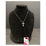 Sterling Silver Cross Necklace