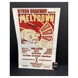 Byron Dragway Meltdown 1966 & Older Cars Poster