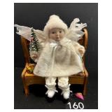 Angel On Bench 5"  & 6"