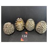 Pine Cone Candlestick Holders