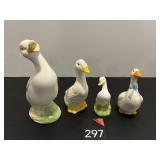 Geese figurines