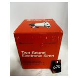 Safe House Two Sound Electronic Siren 49-488D