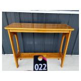 Sofa Table 36"W x 12"D x30"H