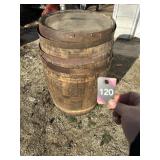 Bourbon Whiskey Barrel (Empty)