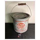 Vtg Old Pal Minnow Bucket