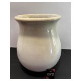 Vtg Goodwin Bros Pearl White Jar 11" H