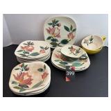 Vtg Misc. Redwing Dinnerware "Blossom Time"