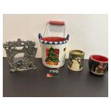 Misc. Christmas Candle Holders