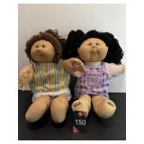 Vtg Cabbage Patch dolls