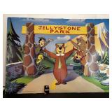 1993 Yogi Bear Thick Cardboard Poster 34"W X 24"H