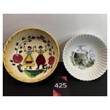 Vtg Pennsylvania Folk Art hand painted..