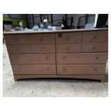 6 Drawer Dresser 63.5"x16"x34"H