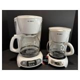 Mr Coffee 4 Cup & 12 Cup Coffee Makers