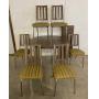 Lloyd Heywood Wakefield Table & 6 Chairs