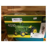 4010 John Deere Tractor, Die-Cast Metal Replica, New In Box