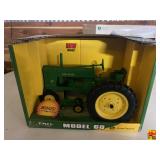 Model 60 John Deere Tractor, Die-Cast Metal Replica, New In Box