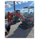 2024 AGT Industrial NT18K Mini Excavator: SN NT18K2024J0801016; BRAND NEW