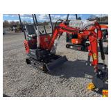 2024 AGT Industrial MX15R Mini Excavator: SN MX15R202408000177; BRAND NEW