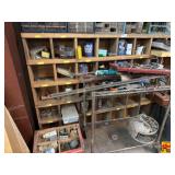 Workshop Shelves WithSmall Parts Organizers & Miscellaneous