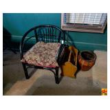 Chair & Magazine Rack