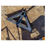 Skid steer receiver hitch