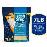 7 lbs  Fresh Step Crystals Health Monitoring Cat L
