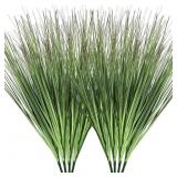 8 PCS  Wheat & Onion Grass Artificial Plants - for