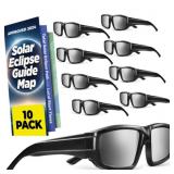 12 PCS  Solar Eclipse Glasses - CE & ISO Certified