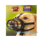 L  Dog Basket Muzzle  Soft & Comfortable Muzzle fo