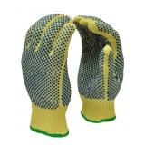 Large  GF Gloves 1670L-12 Kevlar  PVC Dots Both Si