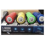 24PC 3 Mode Swivel Light 40 Lumen,NIB