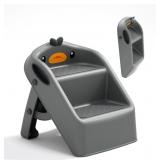 Toddler Kids Step Stool for Bathroom Sink Dark Gre