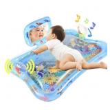 30.5" x 22.8" x 2.5" Tummy Time Water Mat Baby Boy