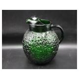 Anchor Hocking Milano/Lido Emerald Ball Pitcher