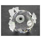 Swarovski Crystal Frosted Puffer Fish SC TM