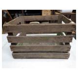 Vintage Slat Wooden Crate