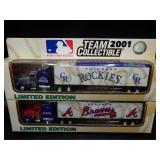 2001 Team Collectibles MLB Braves & Rockies IOB