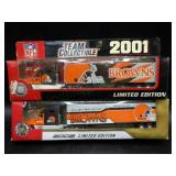 Cleveland Browns 1:80 Die Cast Trucks 2001 & 2002